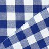 Tecido de algodão Vichy - 1,7 cm – azul real,  thumbnail number 3