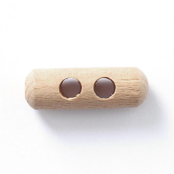 Botão longo madeira – natural,  image number 1