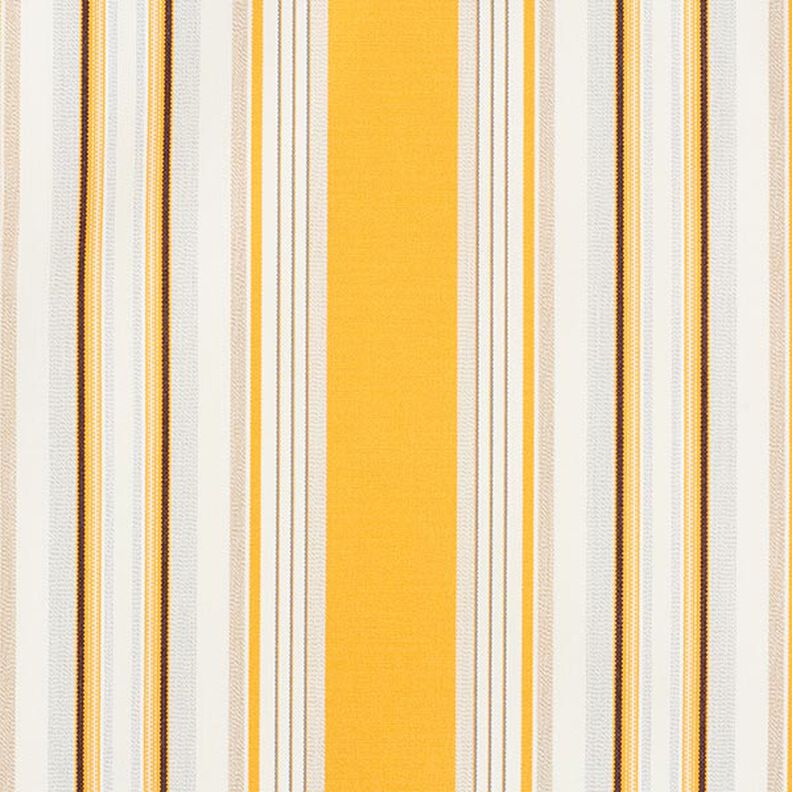 Tecido para toldos Riscas melange – amarelo/cinzento claro,  image number 1