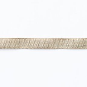 Fita de tecido linho/algodão [ 10 mm ] – beige, 