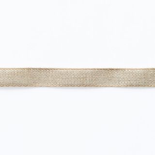 Fita de tecido linho/algodão [ 10 mm ] – beige, 