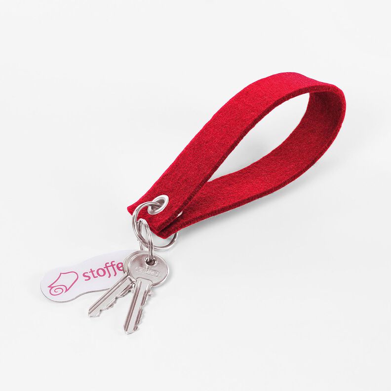 Feltro 90 cm / 3 mm de espessura – carmin,  image number 5