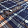 Flanela de algodão Padrão xadrez Estampado | by Poppy – azul-marinho/castanho-avermelhado,  thumbnail number 7