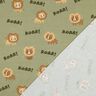 Jersey de algodão Leão | Poppy Fabrics – pistáchio/castanho-avermelhado,  thumbnail number 4