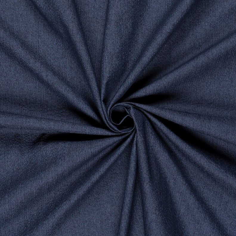 Denim Mistura de algodão Anarruga – azul-marinho,  image number 1