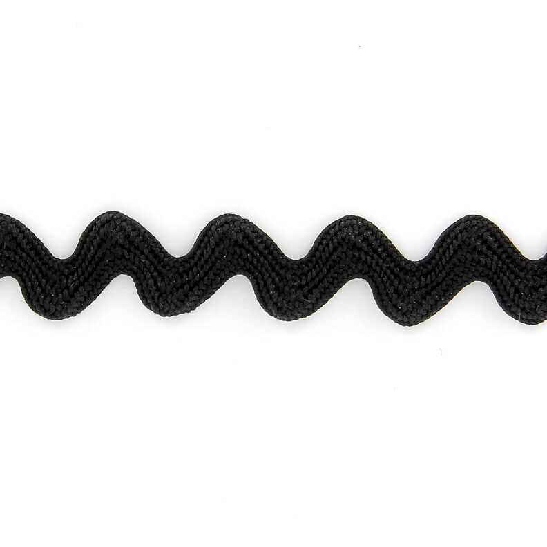 Cordão serrilhado [12 mm] – preto,  image number 2