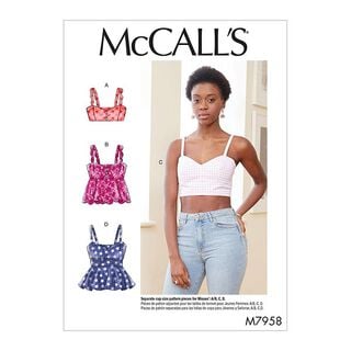 Top, McCall‘s 7958 | 32-48, 