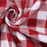 Tecido de algodão Vichy - 1,7 cm – vermelho,  thumbnail number 2