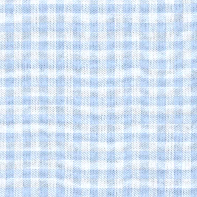 Tecido de algodão Vichy - 0,5 cm – azul bebé,  image number 1