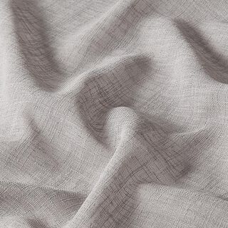 Tecido para cortinados Voile Ibiza 295 cm – cinzento claro, 