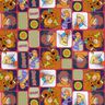 Popelina de algodão Scooby Doo Banda desenhada Tecido sob licença – vermelho/mistura de cores,  thumbnail number 1