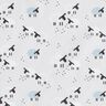 Popelina de algodão Ovelhas no prado – cinzento claro,  thumbnail number 1