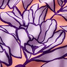 Lenzing Ecovero Inked Bouquet | Nerida Hansen – laranja-pêssego/lavanda,  thumbnail number 2