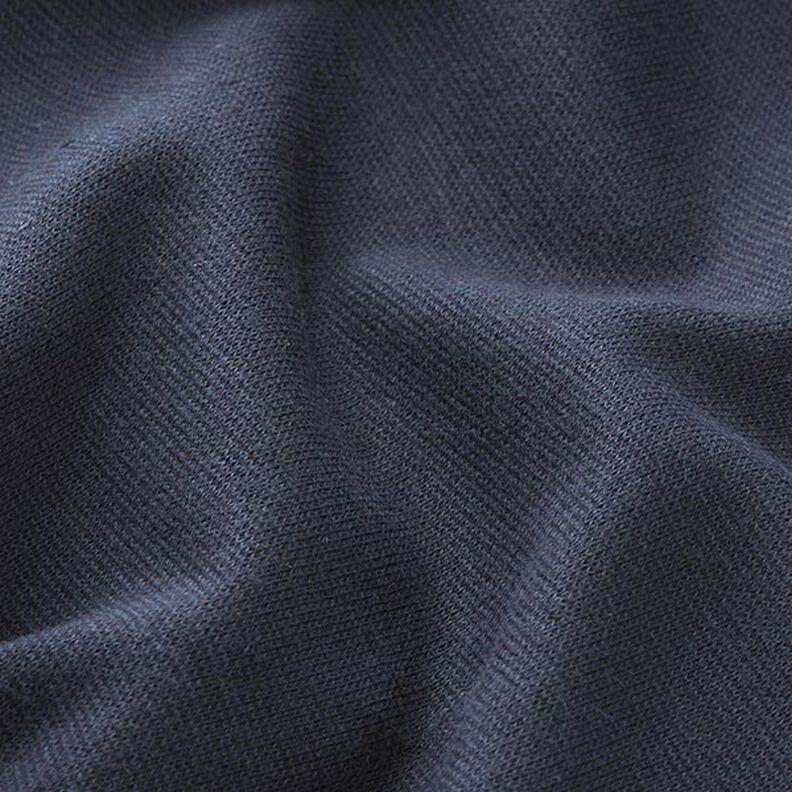 Tecido para bordas liso – azul-noite,  image number 4