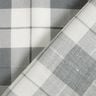 Tecido fino de algodão Xadrez – cinzento claro/branco,  thumbnail number 4