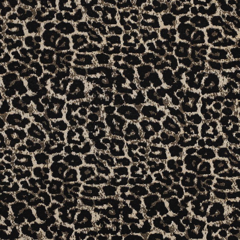 Jacquard Padrão Leo – natural/preto,  image number 1