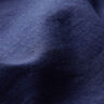 Mistura de linho e algodão Liso – azul-marinho,  thumbnail number 2