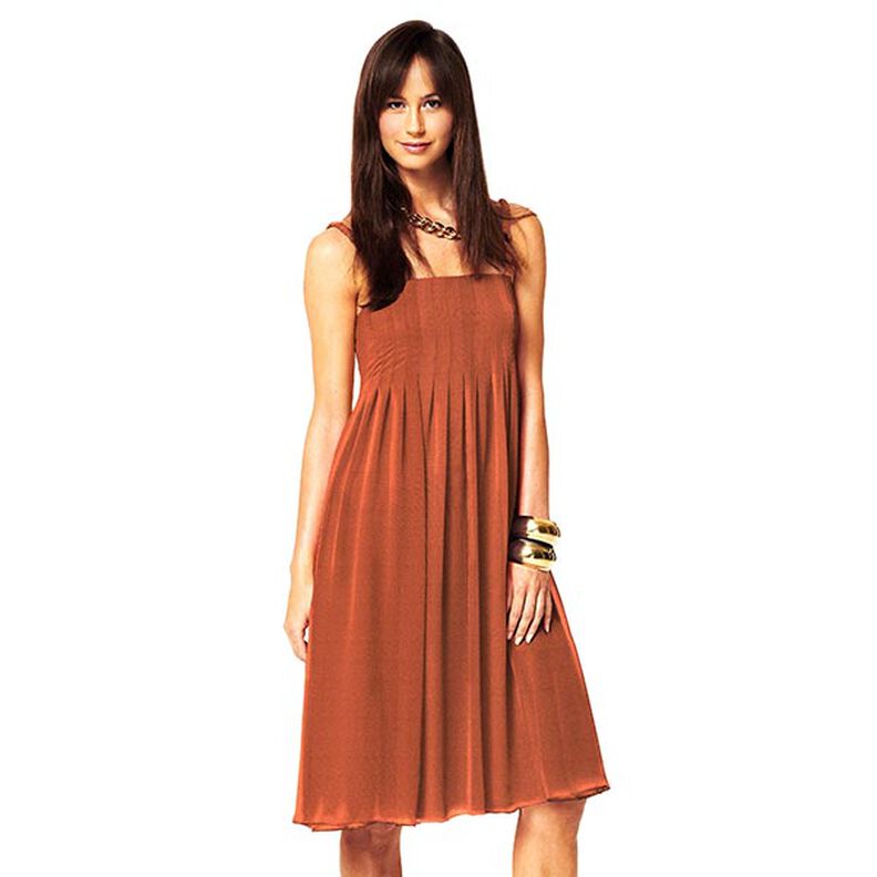 Jersey de viscose Leve – terracota,  image number 9