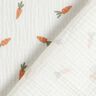 Musselina/ Tecido plissado duplo Cenouras pequenas – branco sujo,  thumbnail number 4