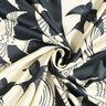Painel de cetim Andorinhas | Katia Fabrics – antracite/creme,  thumbnail number 3