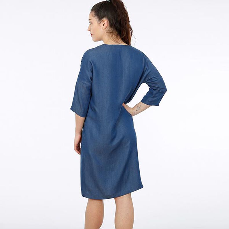 FRAU EDDA Vestido blusa, corte direito, com fila de botões e bolsos | Studio Schnittreif | XS-XXL,  image number 8