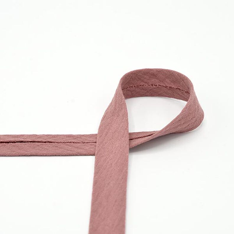 Fita de viés Musselina [20 mm] – rosa embaçado,  image number 1