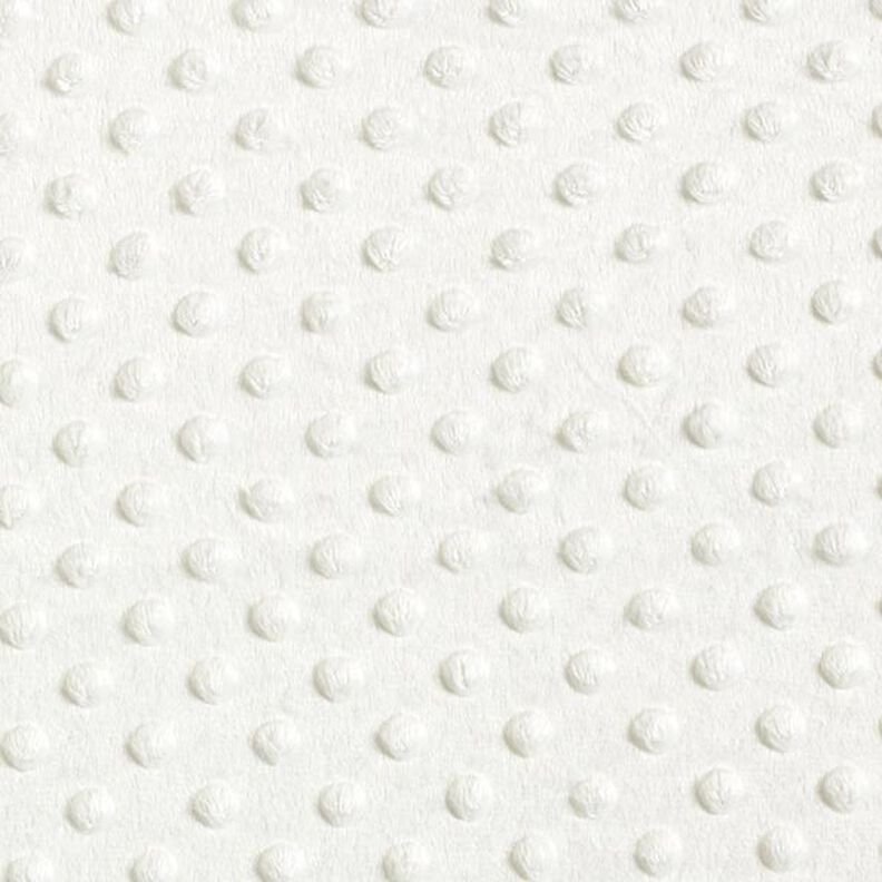 Tecido polar fofinho pintas gravadas – branco sujo,  image number 1