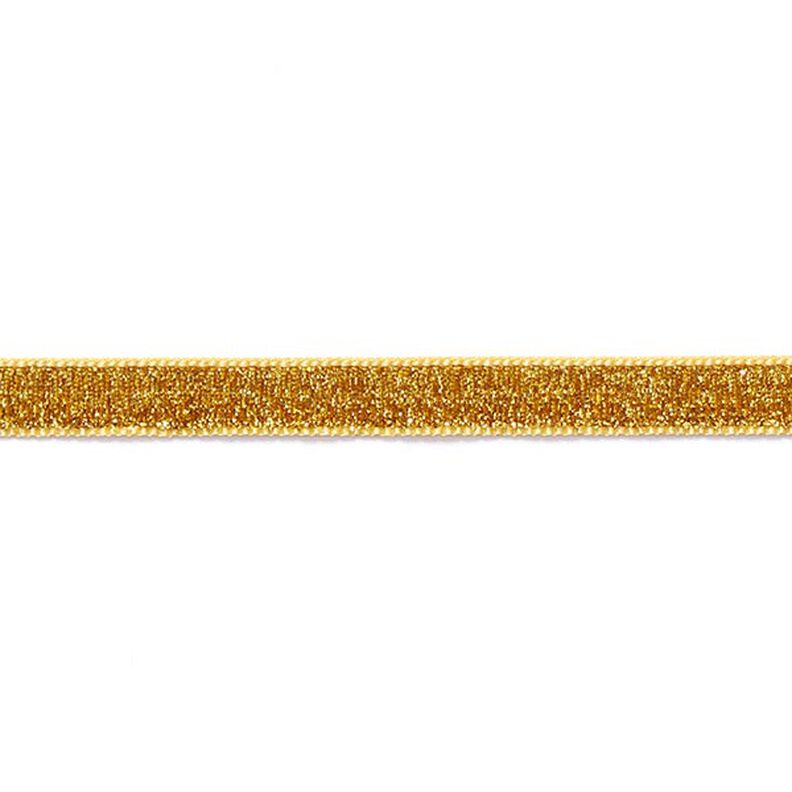 Fita de Veludo Metálico [10 mm] – ouro metálico,  image number 2