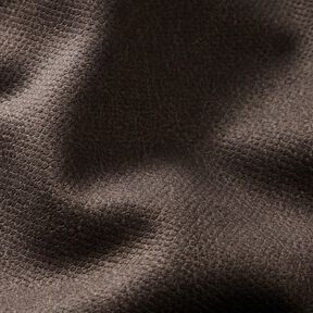 Tecido para estofos Look de veludo &ndash; castanho escuro, 
