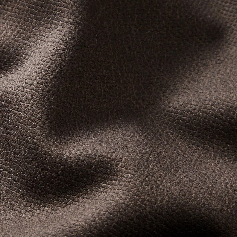 Tecido para estofos Look de veludo – castanho escuro,  image number 2