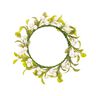 Coroa de flores Decoração com Bagas [Ø 9 cm/ 16 cm] – branco/verde,  thumbnail number 1