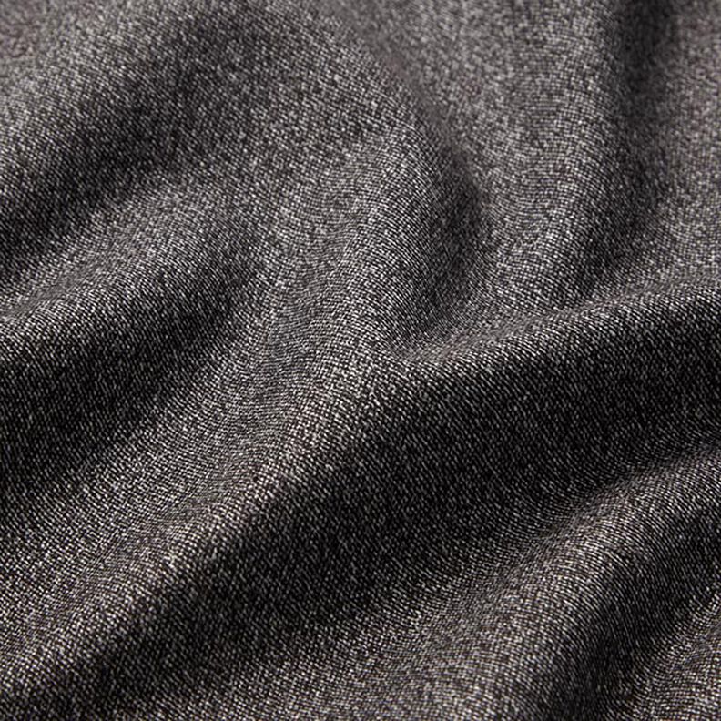 Tecido macio para estofos Melange – cinzento escuro,  image number 3
