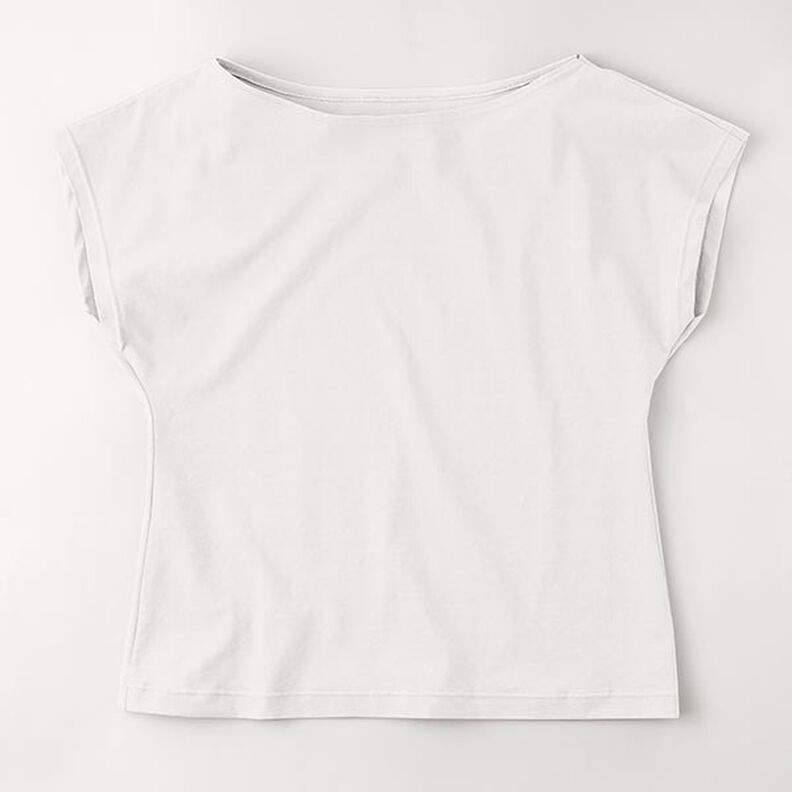 Jersey de algodão médio liso – branco sujo,  image number 9