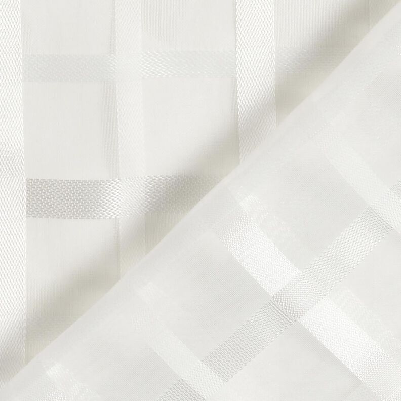 Chiffon Xadrez janela – branco,  image number 4