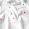 GOTS Jersey de algodão Triângulos Aparência carimbos | Tula – branco,  thumbnail number 2