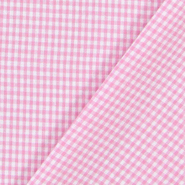 Tecido de algodão Vichy - 0,2 cm – rosa,  image number 3