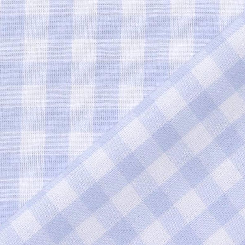 Tecido de algodão Vichy - 1 cm – azul bebé,  image number 3