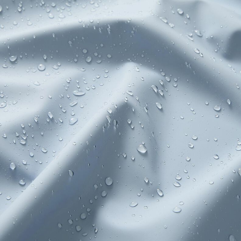 Tecido para impermeáveis liso – azul prateado,  image number 3