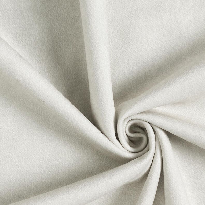 Tecido para estofos Look de veludo – marfim,  image number 1