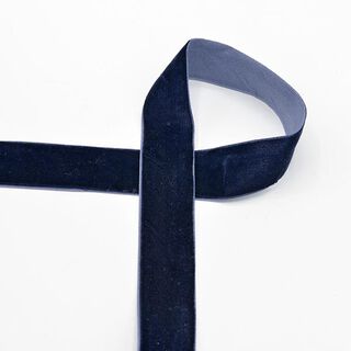 Fita de Veludo [25 mm] – azul-marinho, 
