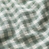 Tecido de algodão Textura xadrez – branco/verde amarelado,  thumbnail number 2