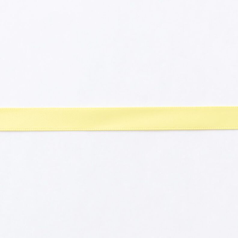 Fita de cetim [9 mm] – amarelo-limão,  image number 1