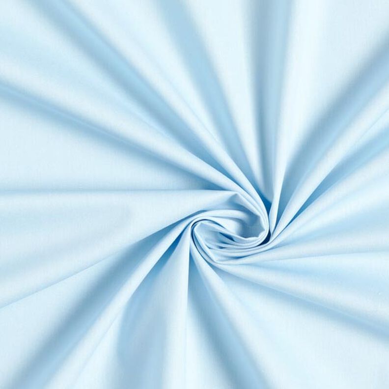 Popelina de algodão Liso – azul claro,  image number 1
