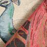 Painel decorativo Gobelina Pav&atilde;o &ndash; bege claro/azul,  thumbnail number 4