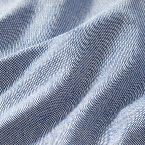 Tecido para decoração Meio linho Panamá de duas cores – azul real/natural, 