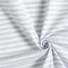 Tecido de algodão Cretone Riscas casuais – cinzento claro/branco,  thumbnail number 3