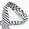 Fita de viés Xadrez Vichy [20 mm] – preto,  thumbnail number 1