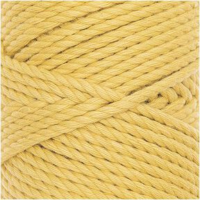 Creative Cotton Cord Skinny Fio de Macramé [3mm] | Rico Design – mostarda, 