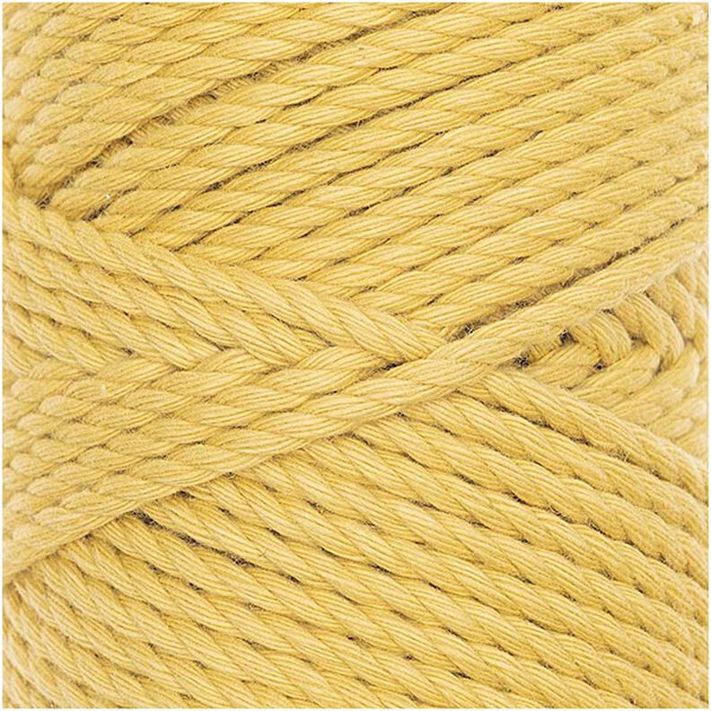 Creative Cotton Cord Skinny Fio de Macramé [3mm] | Rico Design – mostarda,  image number 2