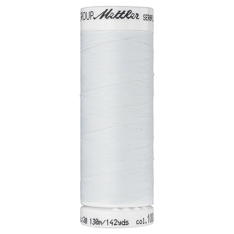 Linha de coser Seraflex para costuras elásticas (1000) | 130 m | Mettler – branco sujo,  image number 1